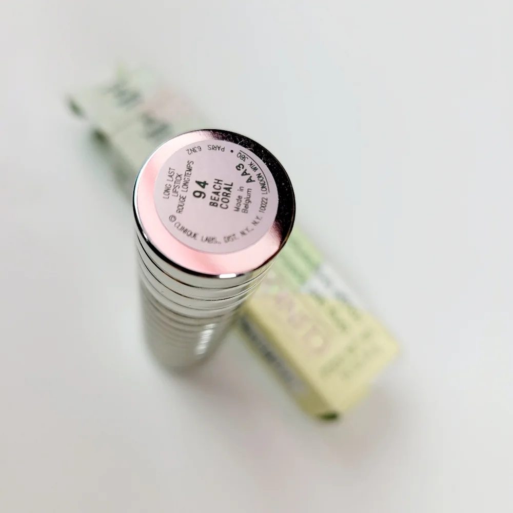 Clinique long last Lipstick #94 beach coral new - Picture 4 of 4
